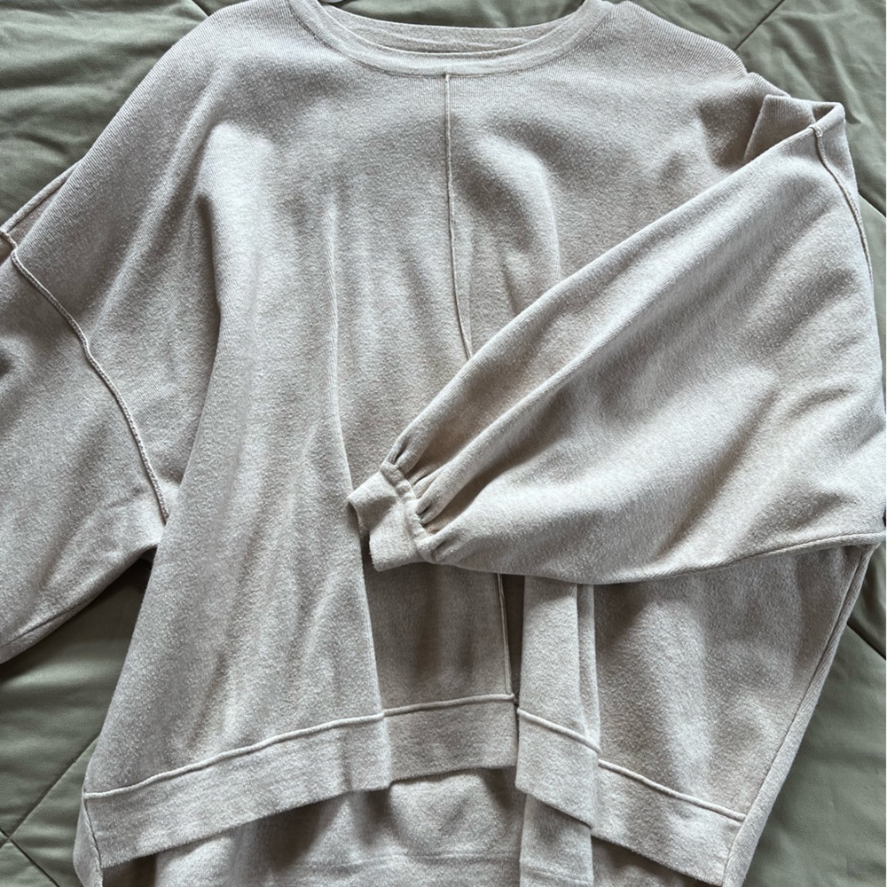 Oversized plush professional Sweater